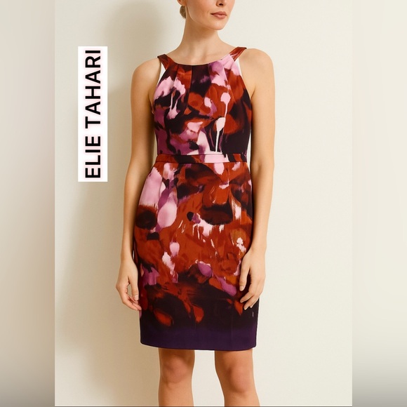 🎄🧑‍🎄ALIE TAHARI Dress is so stylish 😍😍 - Picture 1 of 12